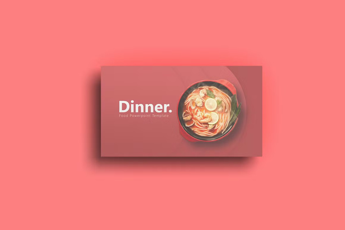 Food Theme Powerpoint Template, a Presentation Template by GearShift (Photo 2 of 7)