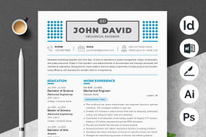Stylish Resume and CV Templates, a Resume Template by ResumeInventor
