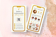 Phone Esthetician Business Card, a Business Card Template by artbart (Thumbnail 7 of 9)