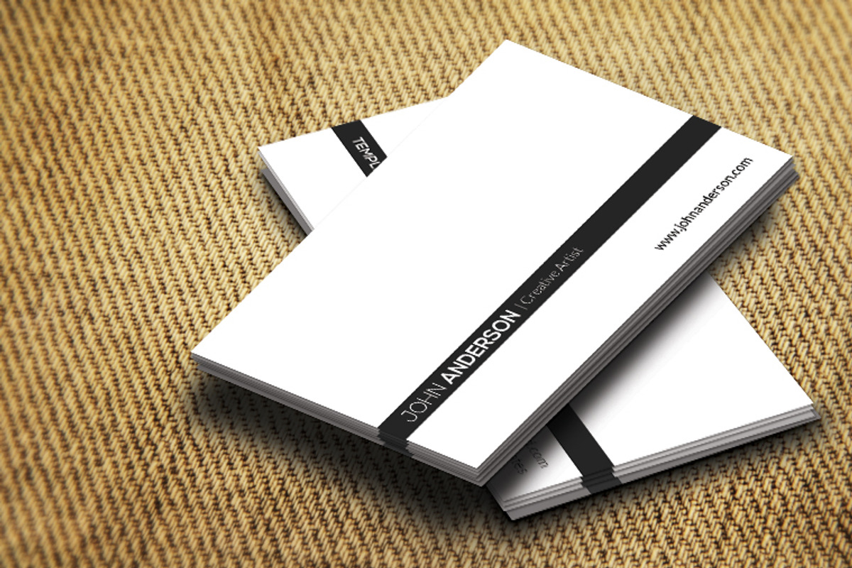 Personal Business Card CM189, a Business Card Template by annozio (Photo 2 of 3)