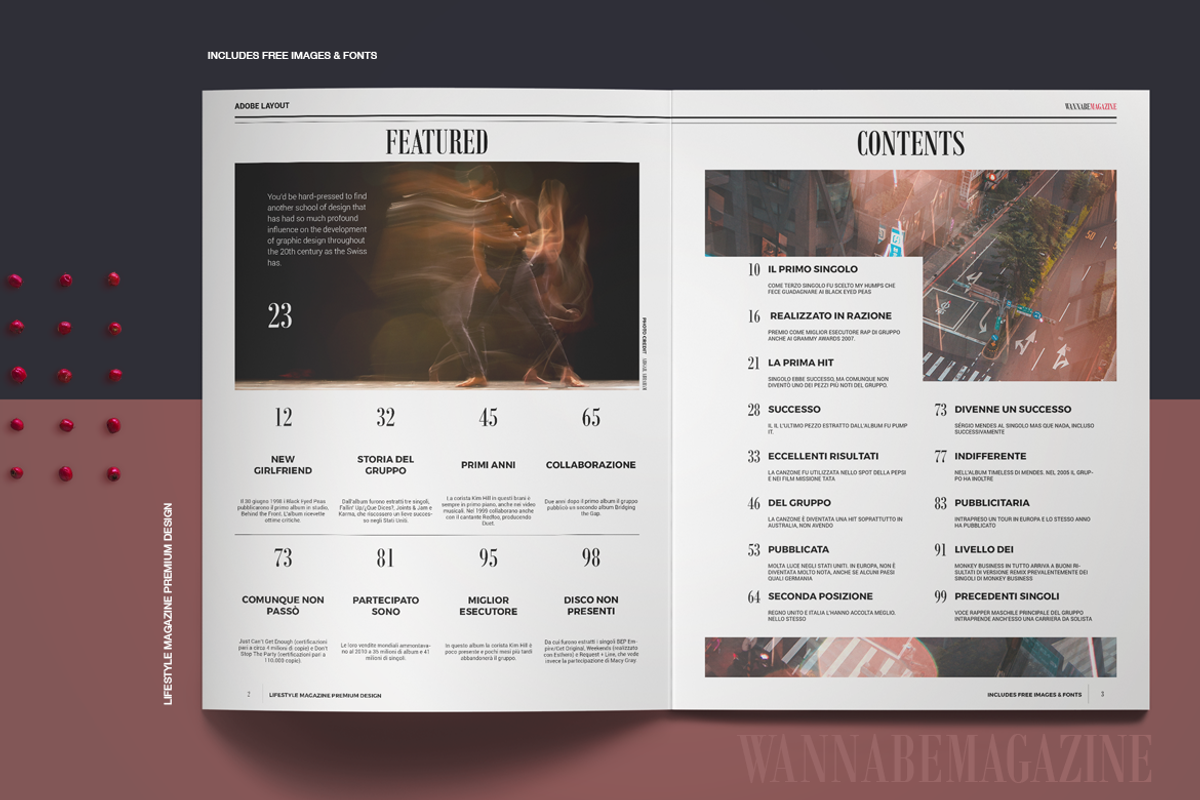 WANNABE magazine, a Magazine Template by Boris Cupac (Photo 4 of 21)