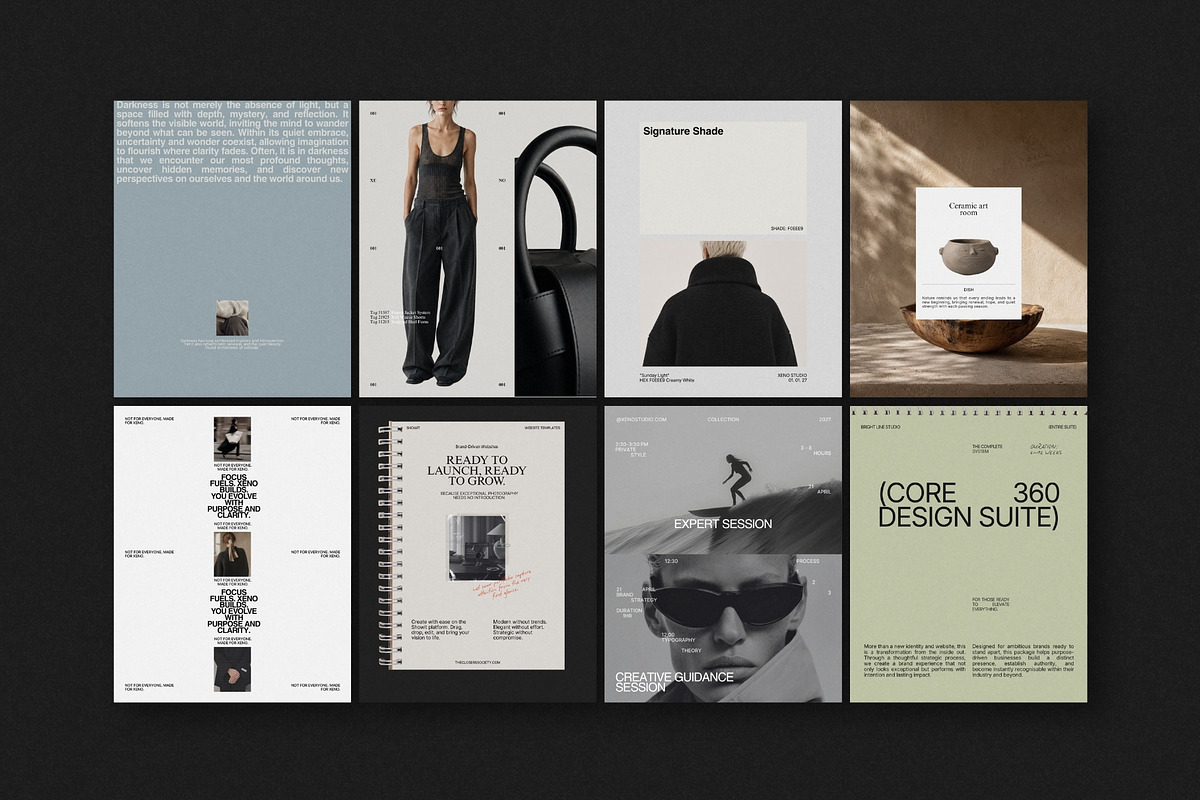 XENO | Instagram Post Bundle, a Social Media Template by The Aesthetic Studio (Photo 10 of 10)