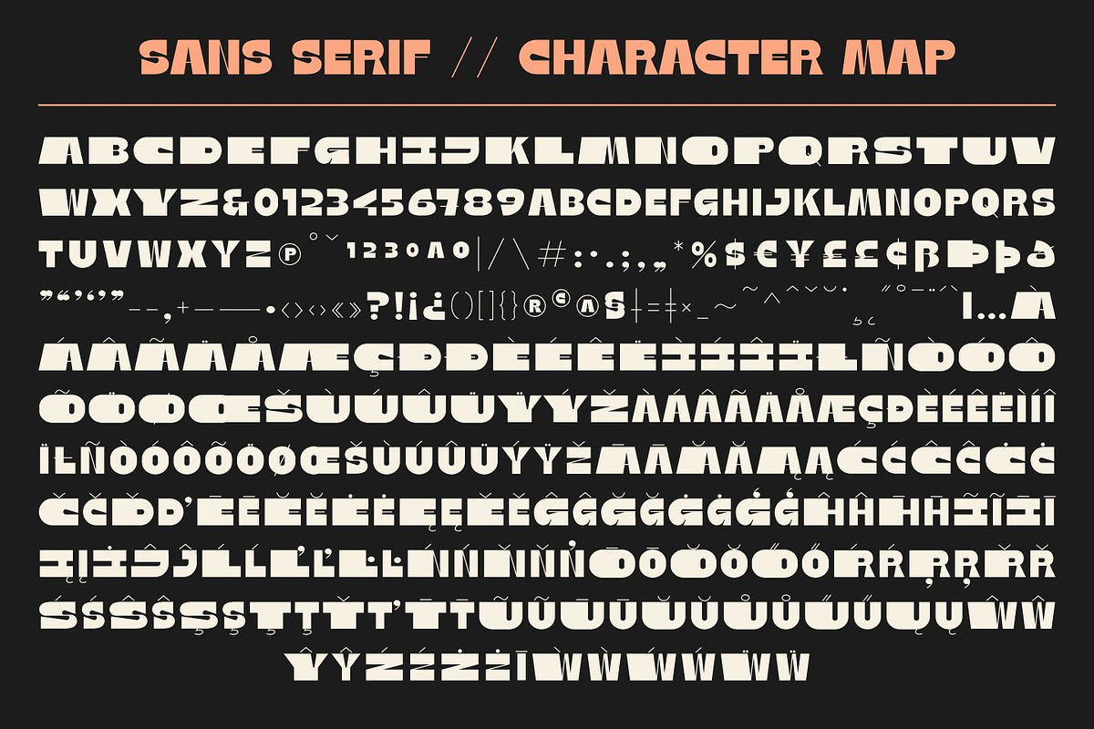 Native Letter - Modern Bold Font, a Sans Serif Font by Zarma Type (Photo 10 of 11)