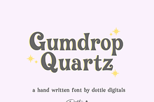 Gumdrops Quartz Font – Handwritten
