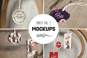 Label Mockups Vol. 1