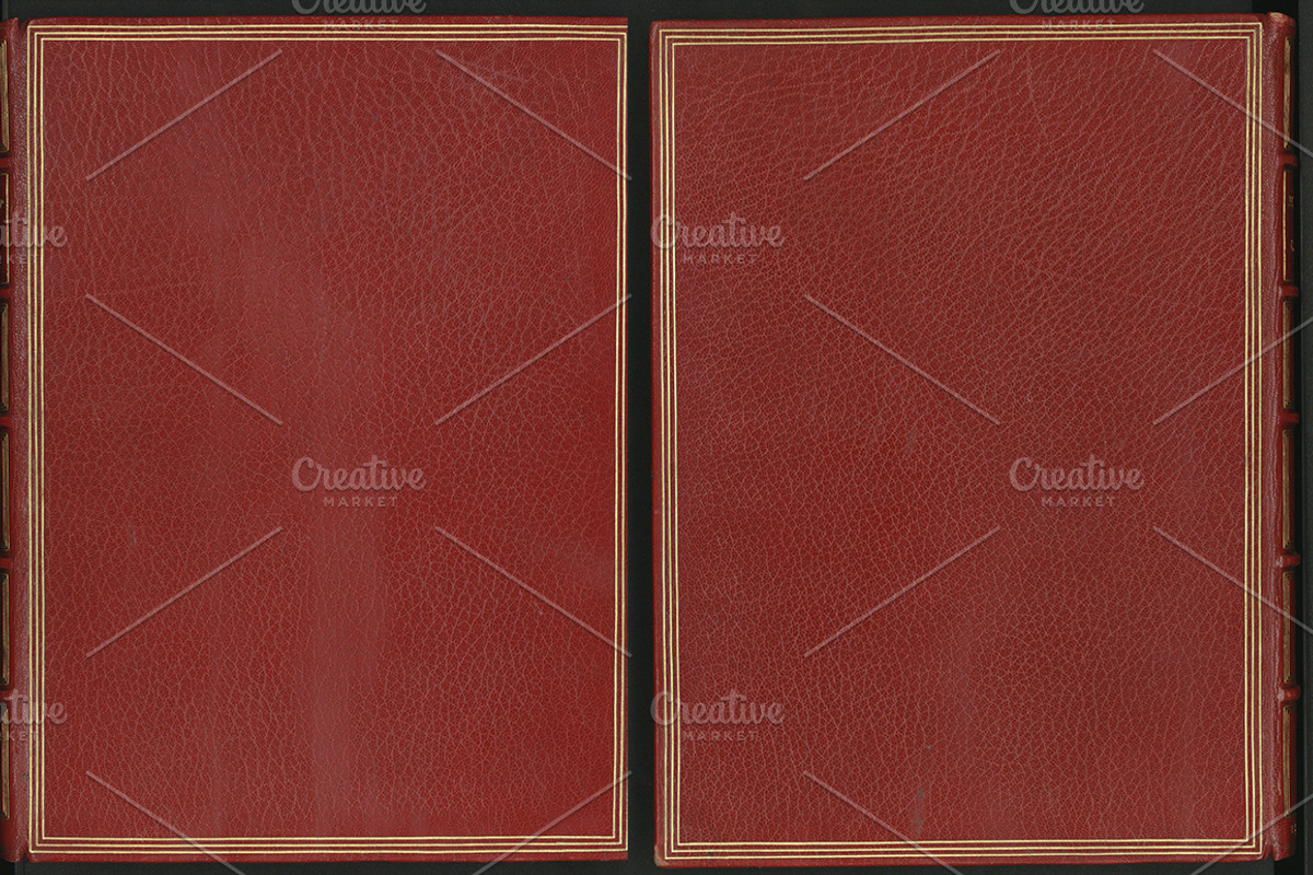 Antique Book Cover Textures, a Texture Graphic by Blue Line Design (Photo 6 of 25)