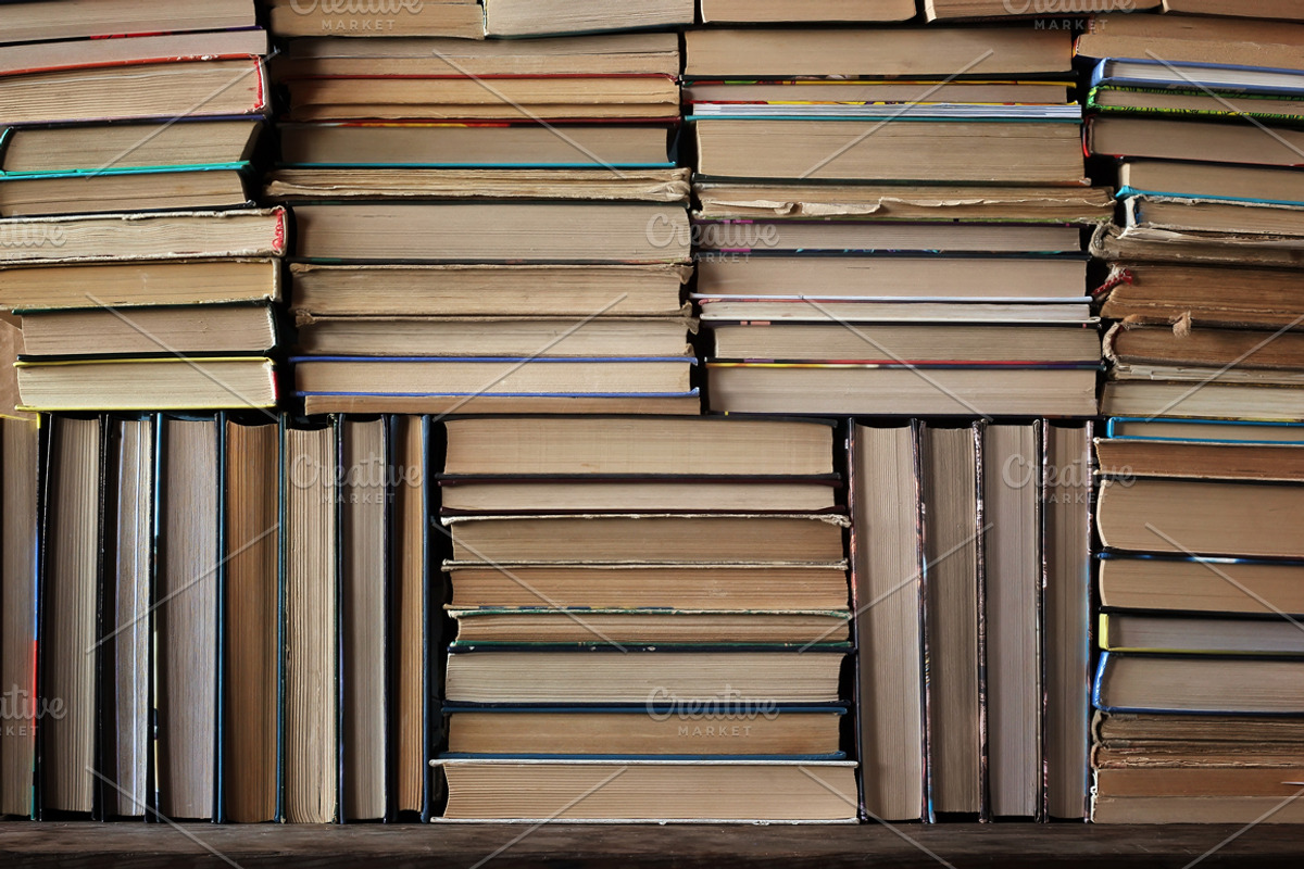 Books containing book, paper, and background, a School & Education Photo by BalaguR (Photo 1 of 2)
