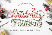 Christmas Festival, a Script Font by Doehantz Studio (Thumbnail 8 of 11)