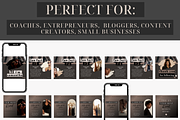 Modern Instagram Canva Carousels, a Social Media Template by Oh So Social Boutique (Thumbnail 5 of 6)