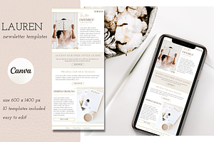 Lauren Newsletter Templates