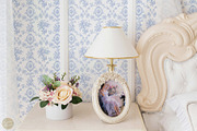 Toile de Jouy 01 Blue Floral Pattern, a Pattern Graphic by Euonia Meraki (Thumbnail 17 of 20)
