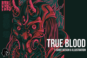 True Blood Illustration