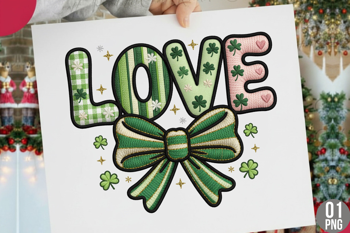 St Patricks Day Png, Love Png, Shamr, an Illustration by Designking (Photo 1 of 6)