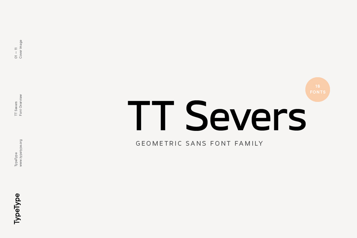 TT Severs, a Sans Serif Font by TypeType (Photo 1 of 10)