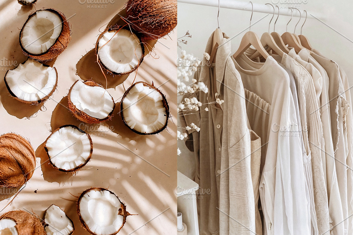 180 Beige editorial images, a Beauty & Fashion Photo by Handmadefont (Photo 7 of 21)