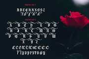 Boomsong Typeface, a Blackletter Font by alit design (Thumbnail 6 of 16)