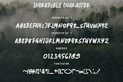 INCREDIBLE - Handwritten Font, a Script Font by Analogous (Thumbnail 11 of 13)