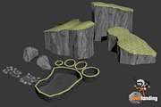 Pacific NW Forest: Toon Low Poly, an Environmental 3D Model by Pixel Landing (Thumbnail 10 of 13)