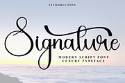 Signature, a Handwritten Font by FreshTypeINK (Thumbnail 3 of 8)