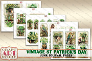 St Patrick's Day Junk Journal Kit, an Object Illustration by CraftArtStory (Thumbnail 5 of 5)