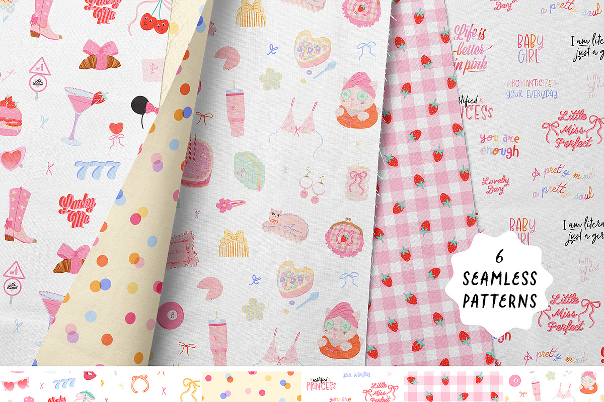 Cute Girly Clipart Bundle, an Object Graphic by Ruslana Lubenets (Photo 39 of 51)