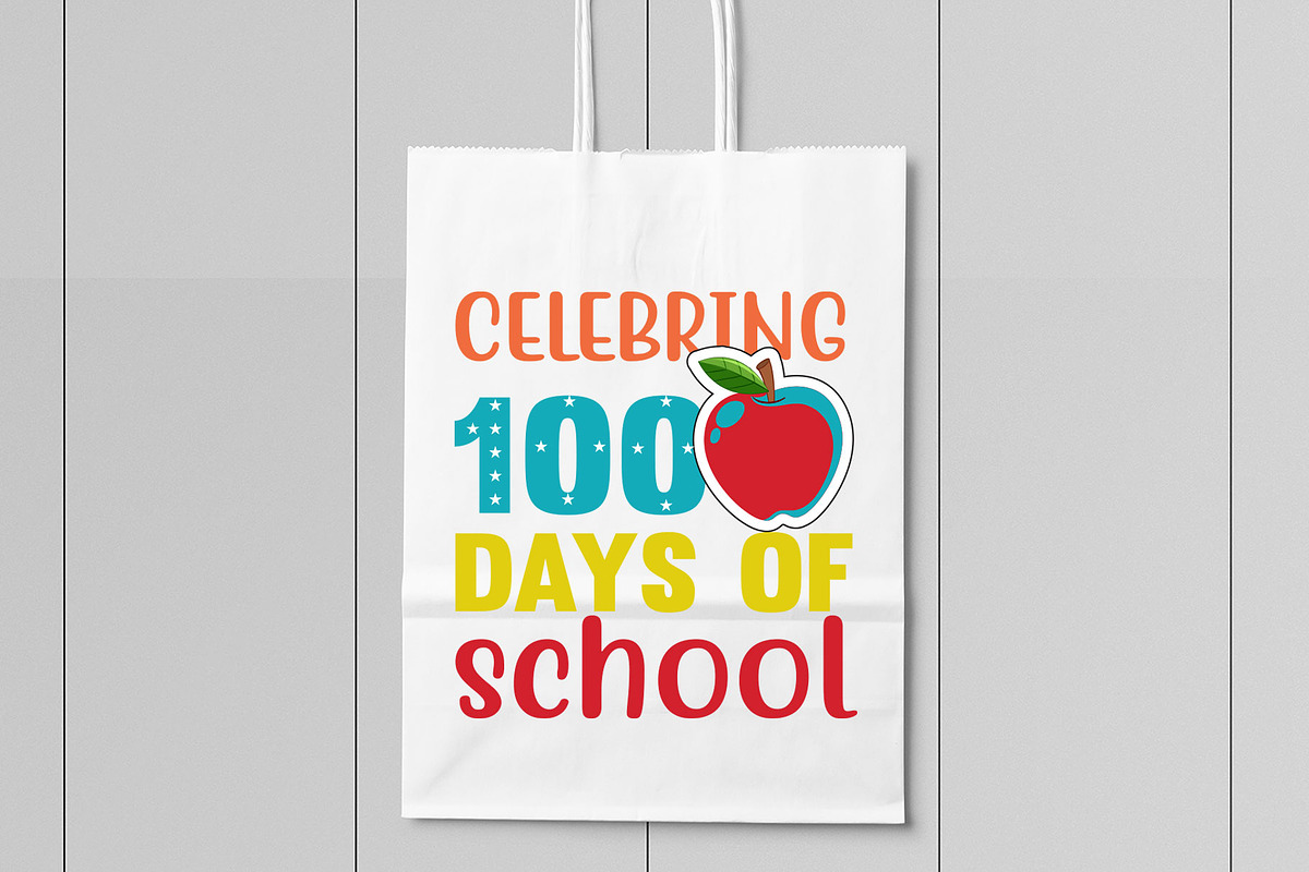 celebring 100 days of school, a Graphic by minmicro (Photo 4 of 5)