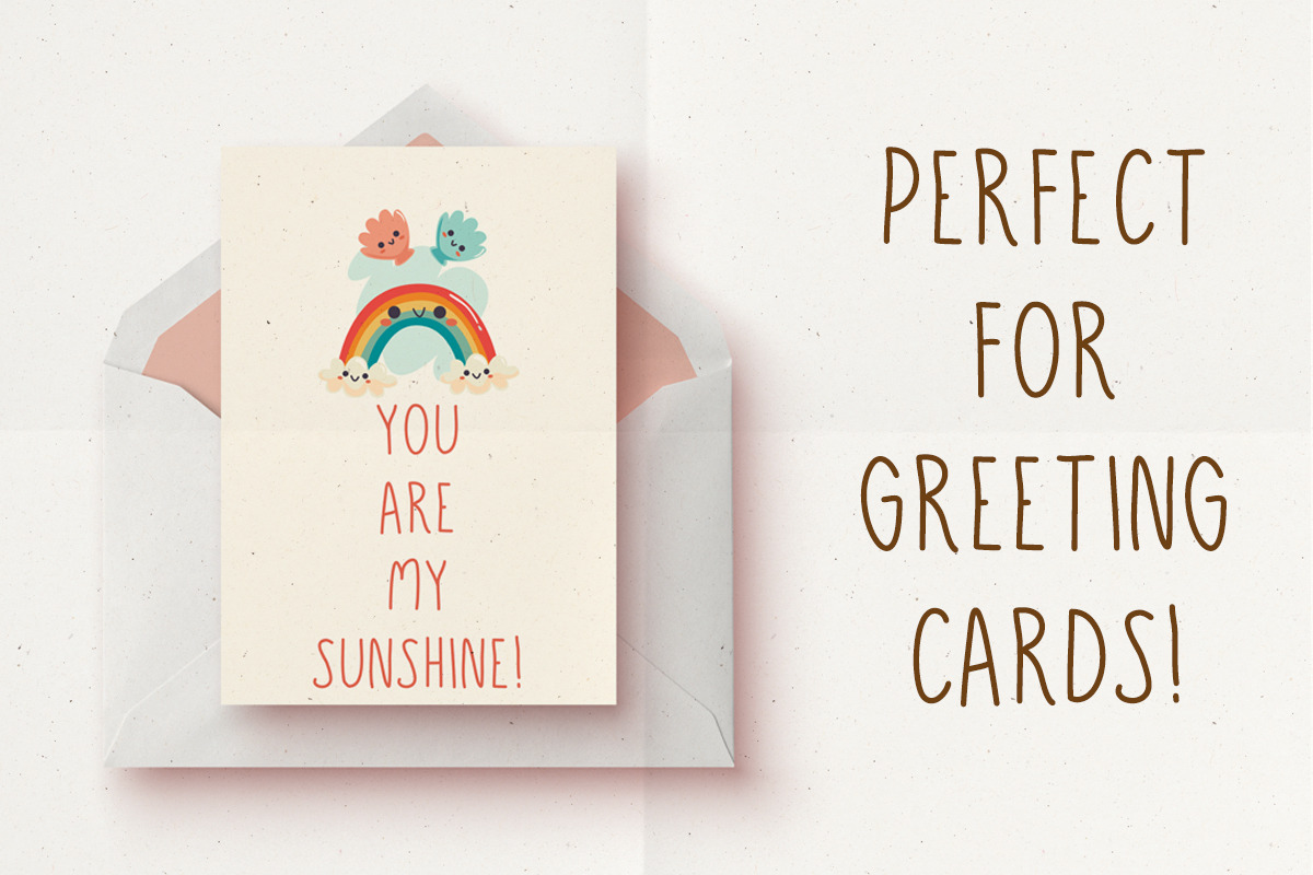 Strawberry Love: a font duo preview 7