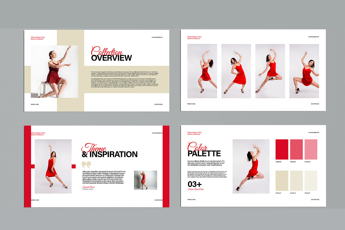 Fashion Presentation Template, a Presentation Template by MightyDesign (Photo 3 of 8)