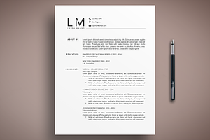 Professional Resume/CV Template