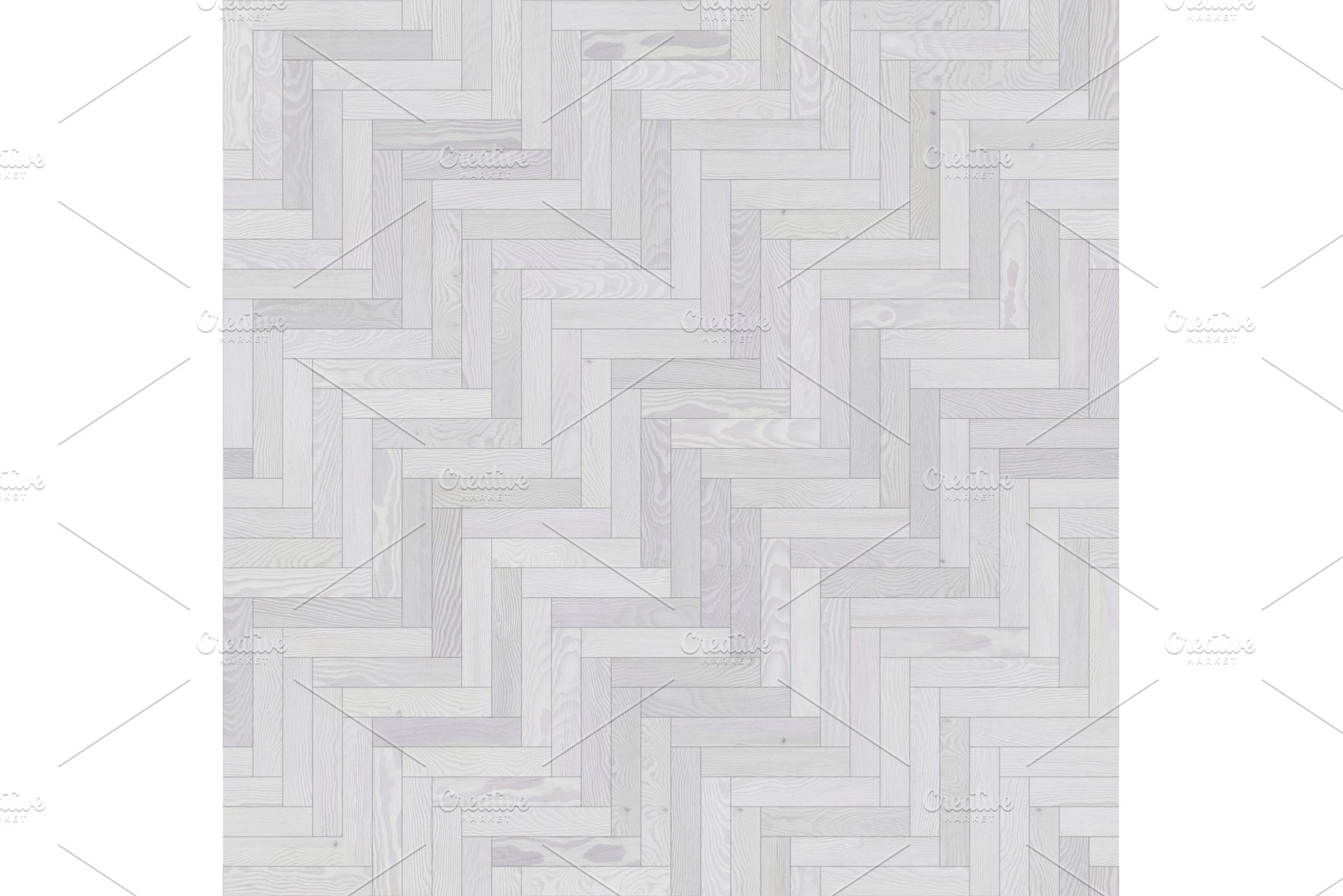 Parquet herringbone natural bleached, an Abstract Photo by rnax