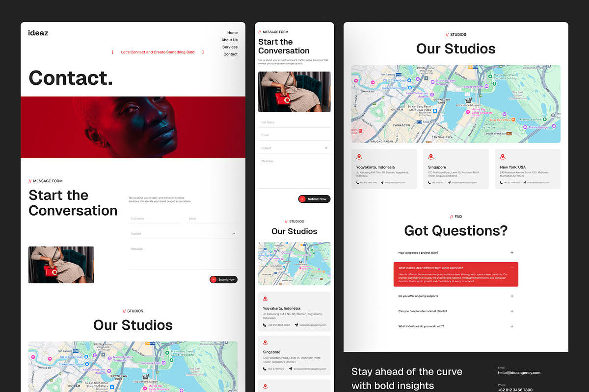 Creative Agency Website UI Figma, an UI Kit Template by peterdraw (Photo 6 of 6)