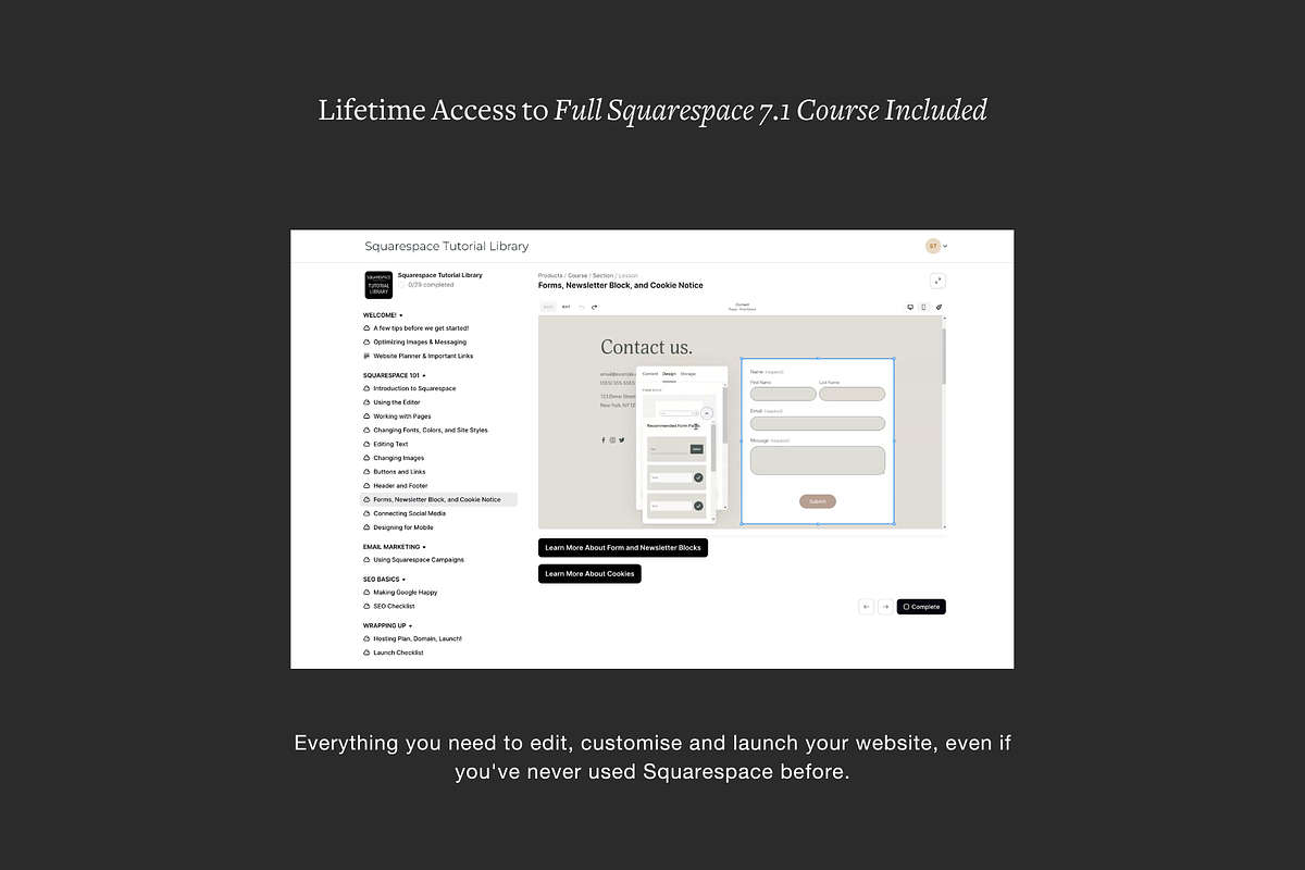 Editorial Squarespace 7.1 Template, a Squarespace Template by Studio TSM (Photo 13 of 17)