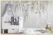 Fresco collection Wisteria bloom, a Wallpaper Graphic by Natalia0307 (Thumbnail 20 of 25)