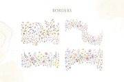 Wildflower Watercolor PNG Bundle, a Decorative Illustration by Arslan (Thumbnail 11 of 16)