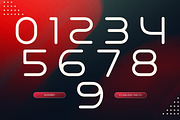 Xoonar - Futuristic Display font, a Sans Serif Font by Flawless And Co (Thumbnail 8 of 10)