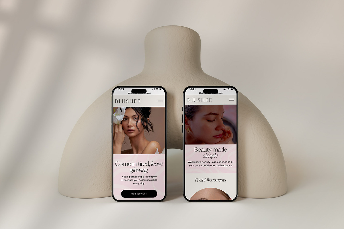 Squarespace 7.1 Template for Beauty preview 4