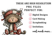 Whimsical Valentine's Clipart, an Illustration by OK Design (Thumbnail 6 of 6)