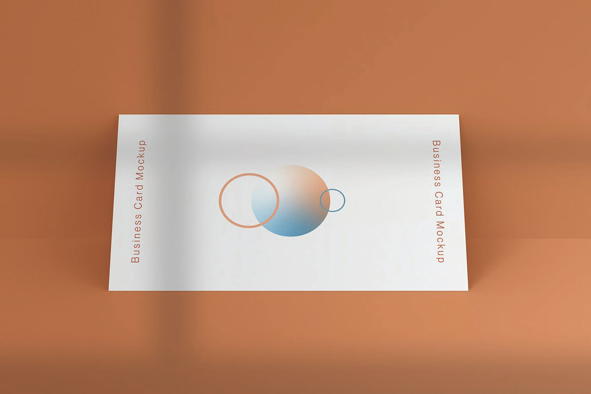 Business Card Mockup, an Advertising Mockup by skybluecreative (Photo 1 of 3)