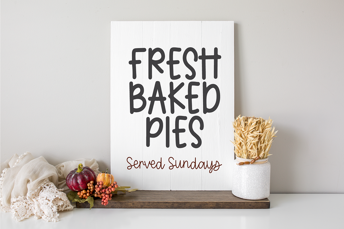 BACKYARD HAYSTACKS Quirky Handwritin, a Handwritten Font by Blush Font Co. (Photo 3 of 5)