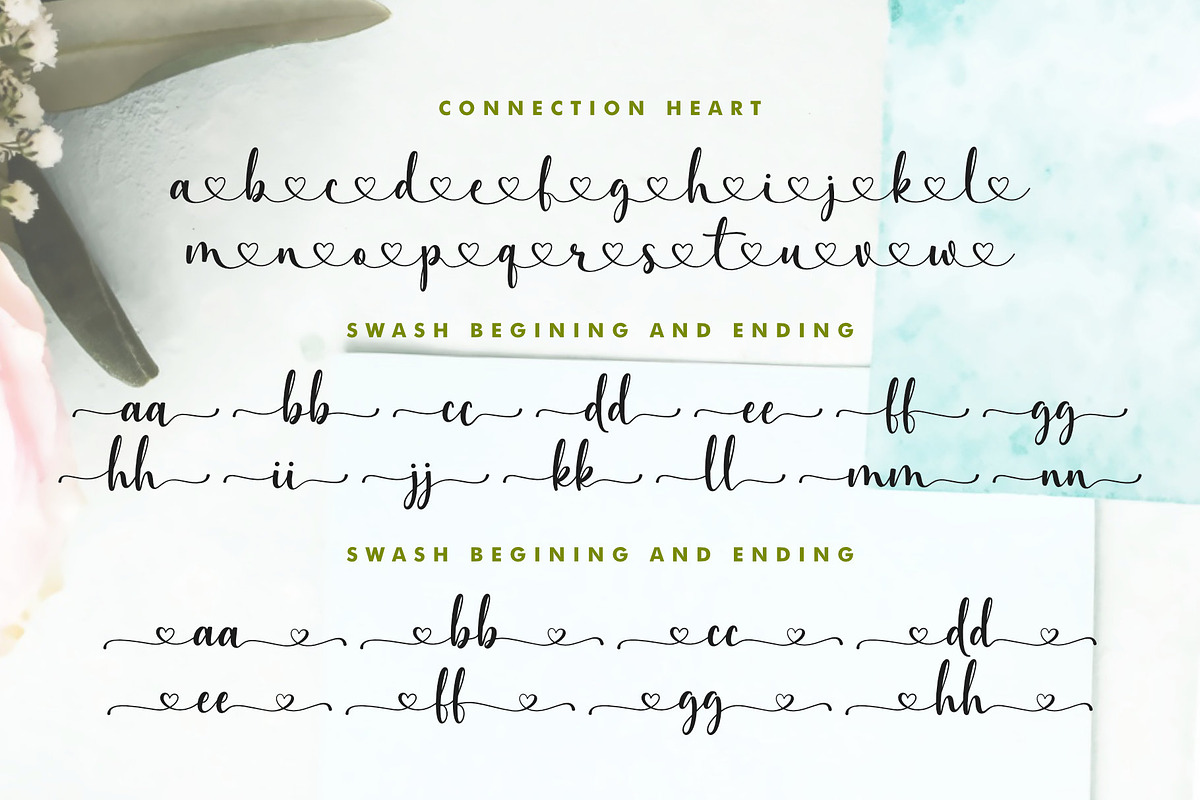 Juliet Love - Wedding Branding Font, a Script Font by Jimtype Studio (Photo 2 of 9)