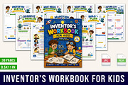 Inventor's Workbook for Kids, a Stationery Template by Designmela01 (Thumbnail 1 of 5)