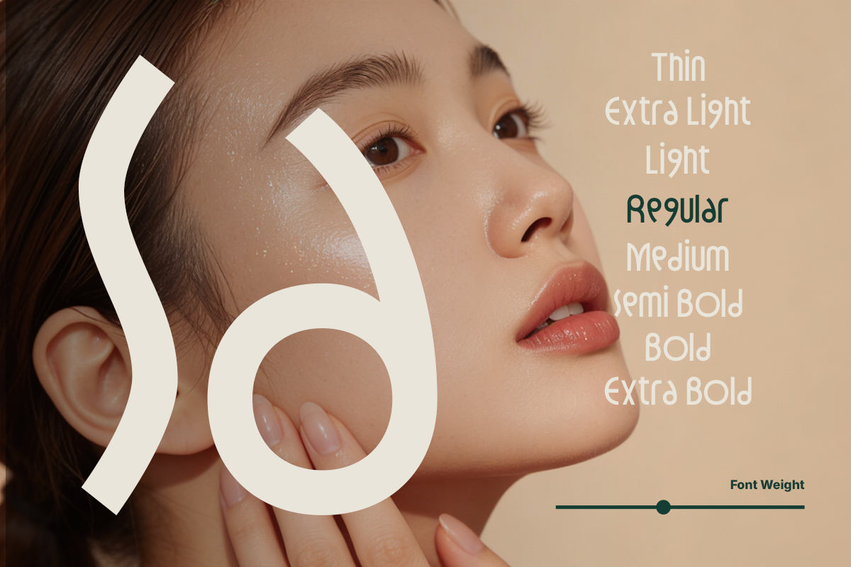 Dh Caloins - 8 Elegant Family, a Sans Serif Font by Dharmas Foundry (Photo 3 of 15)