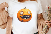 Halloween Fruit Mash-Up Clipart, an Illustration by Canvas Craft (Thumbnail 6 of 7)