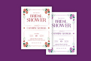 Floral Bridal Shower Invitation, an Invitation Template by Neermana (Thumbnail 4 of 4)