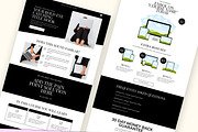 Minimal Wix Sales Page Template, a Wix Template by Template Twist Shop (Thumbnail 7 of 10)