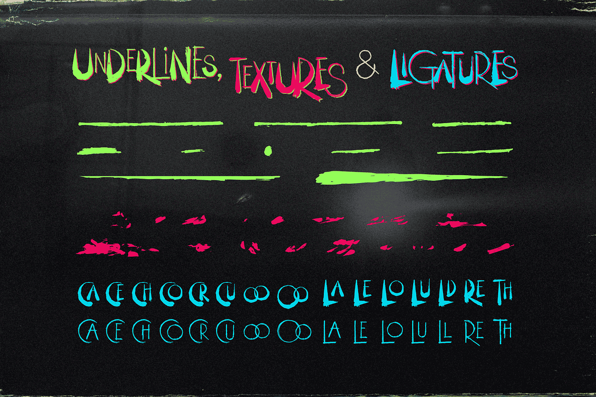 Outright Horror: Halloween Font, a Handwritten Font by Wingsart Studio (Photo 5 of 16)