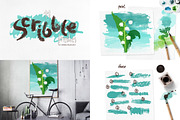 90 Watercolor Brushes BUNDLE, a Brush Add-On by Mazheika Store (Thumbnail 4 of 9)