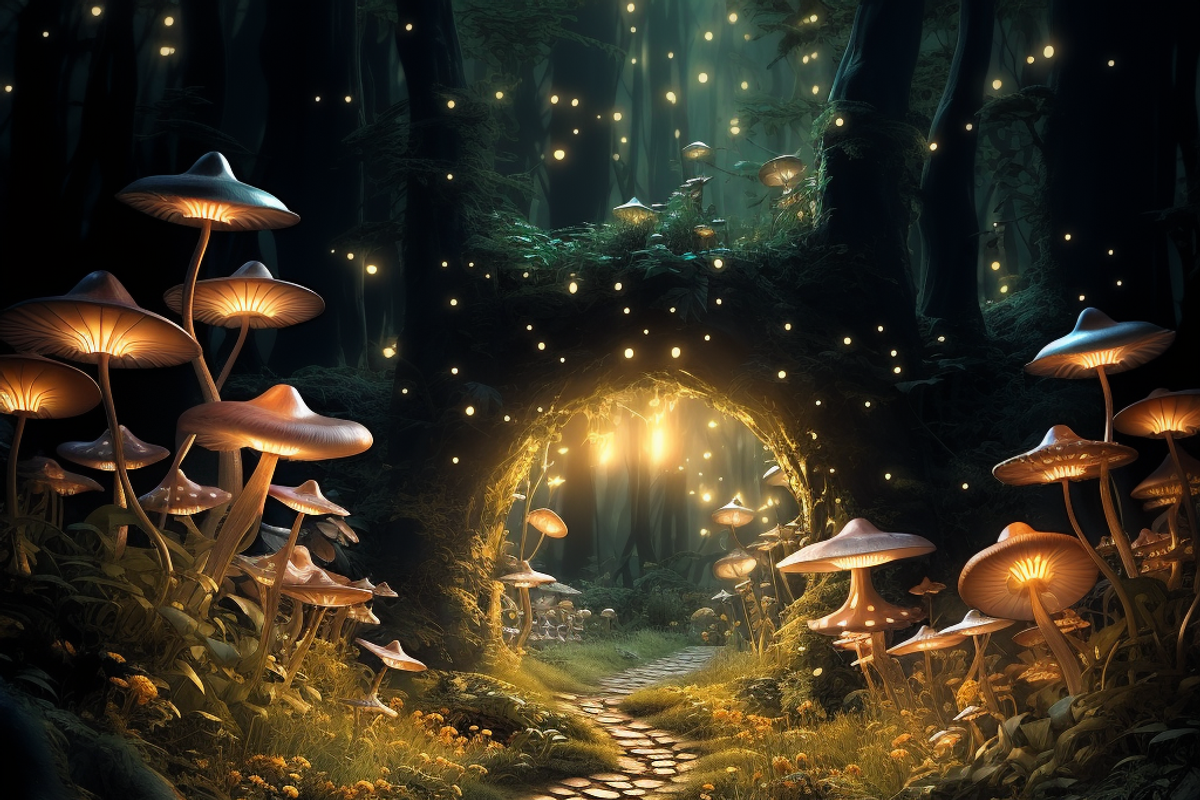 Magical Forest, a Background Graphic by Printable Treasure (Photo 3 of 8)