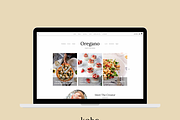 Food Blog WordPress Theme OREGANO, a WordPress Template by KOBA themes (Thumbnail 3 of 6)