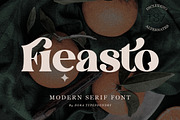 Fieasto, a Serif Font by Dora Typefoundry (Thumbnail 1 of 18)